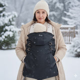 Babytrage Wintercover - Black